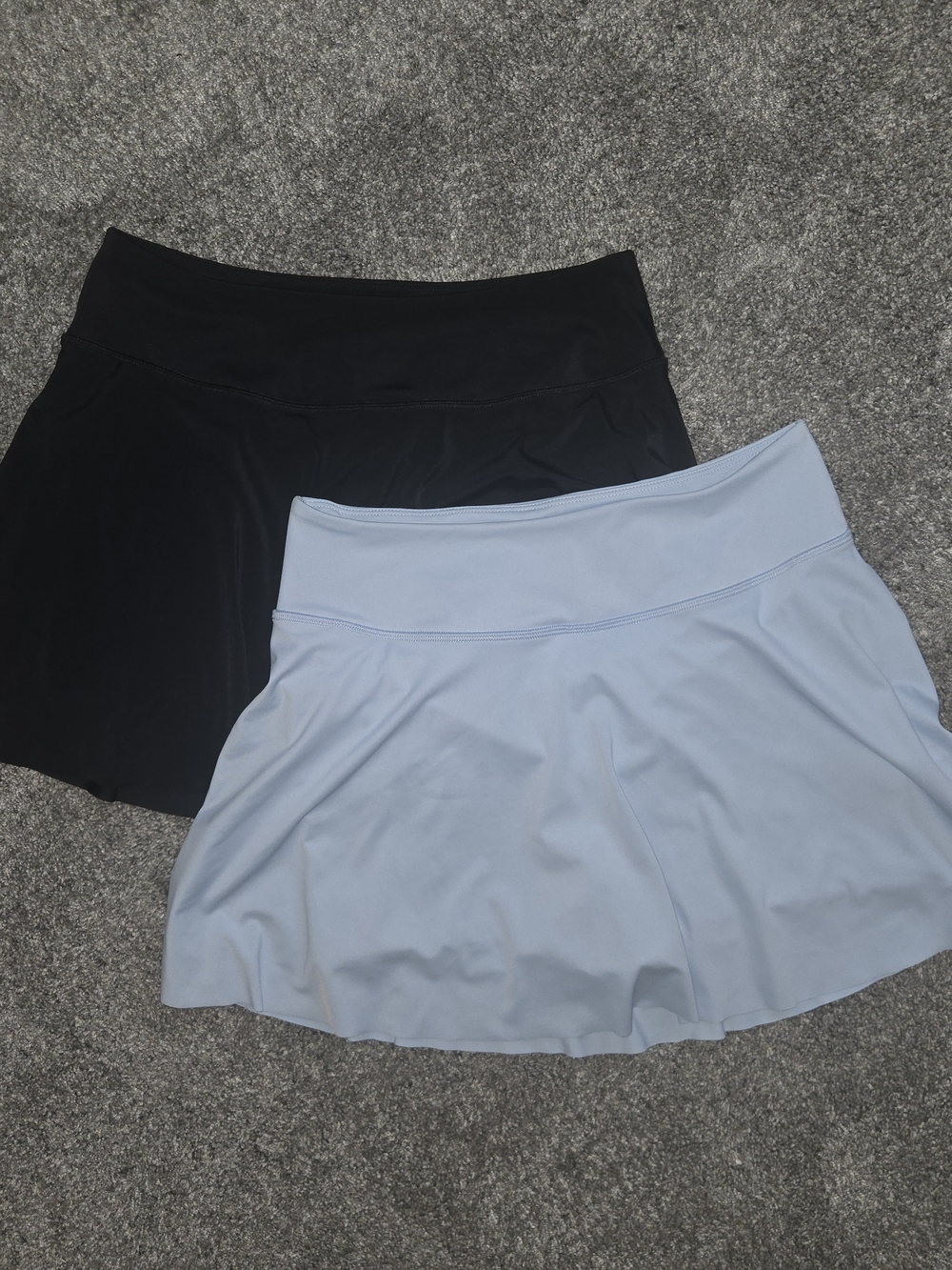 Member's Mark Active Skort - Black and Light Blue